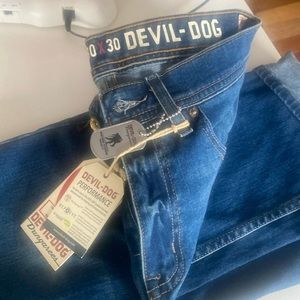 Jeans.   Brand new with original tags.  - “relaxed boot” style.    Unisex.